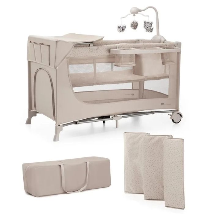 Pătuț bebe cu 2 niveluri Kinderkraft