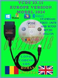 VCDS Tester Auto 24.50 VAG Romana Engleza Soft Europa nu China(REWORK)