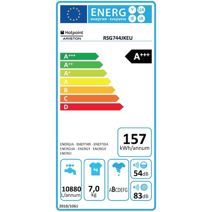 Пералня Hotpoint-Ariston RSG 744 JK EU