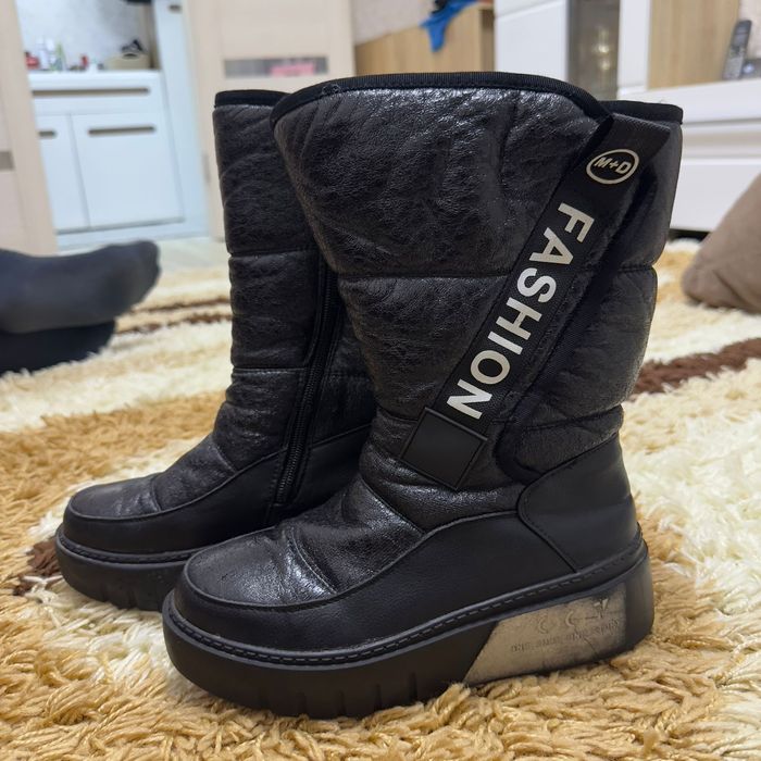 Сапоги зимние на девочку