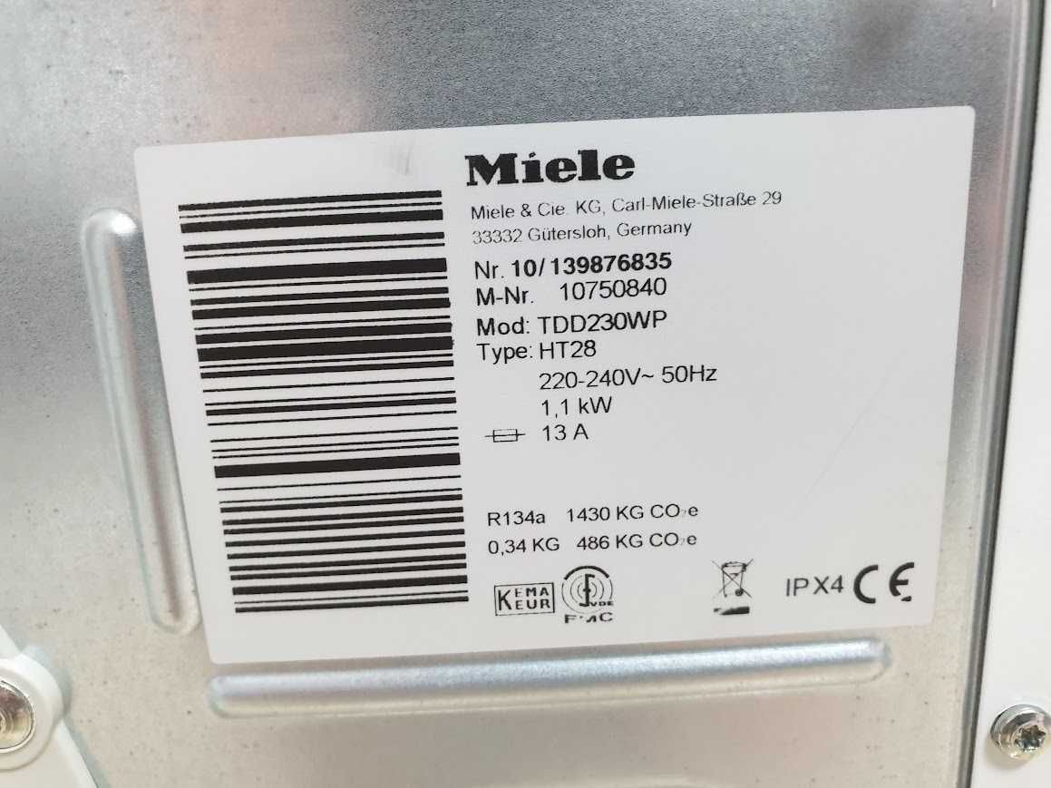 UK Miele T1 Сушилня с Термопомпа Миеле 12м Гаранция