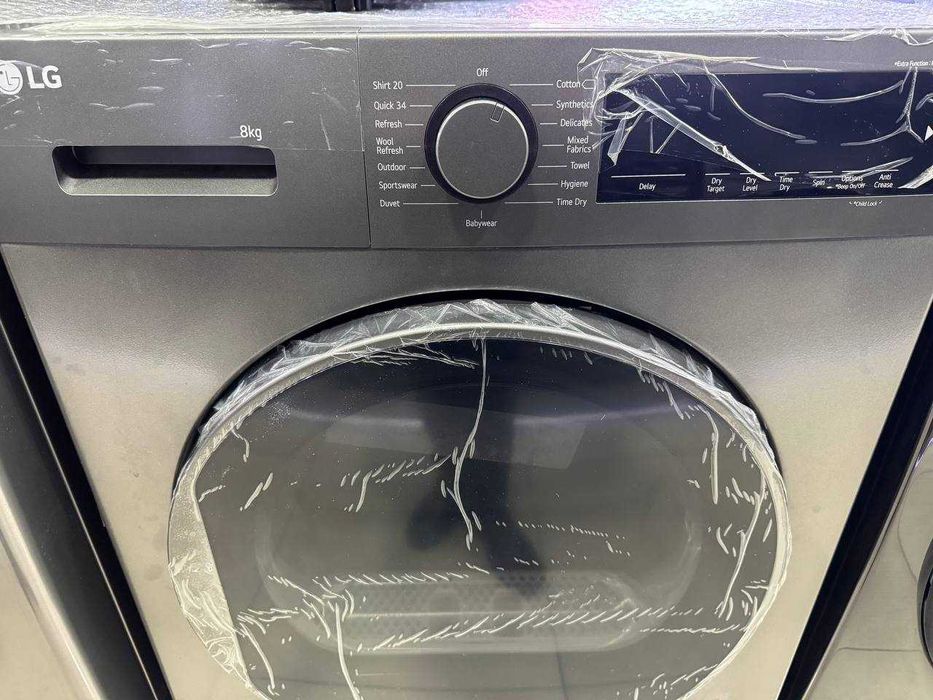 Сушильная машина LG 8 кг RH80T2SP7RM Heat Pump Sensor Dry