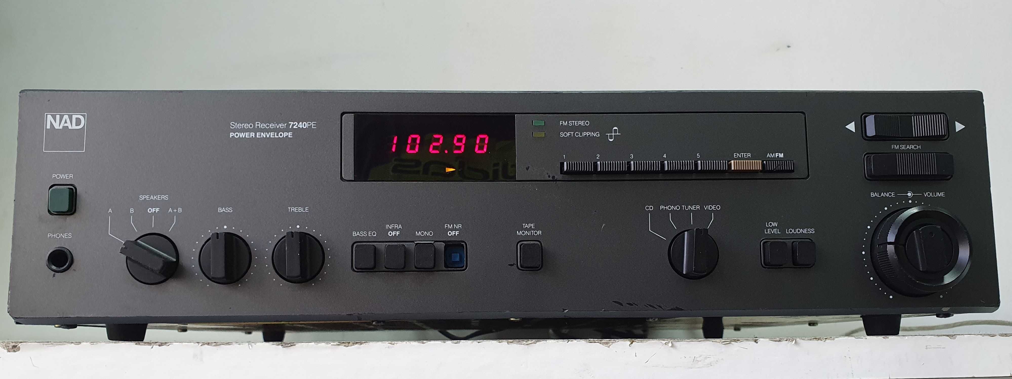 NAD 7240 PE amplificator streo statie arta muzica filme