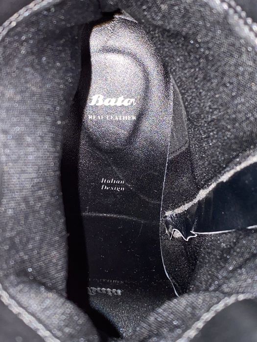 Bata дамски боти естествена кожа