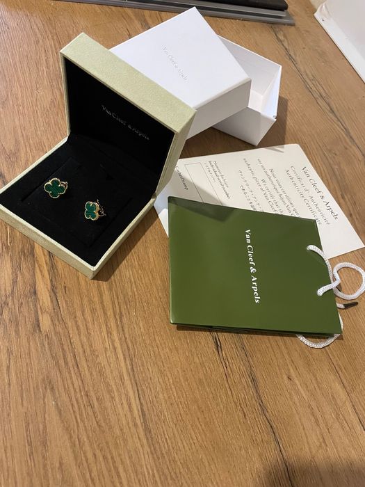 Van Cleef & Arpels - Cercei Gold Green