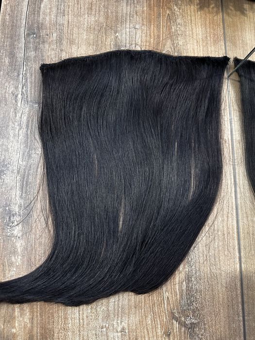 Естествена коса/ права с двойна плътност