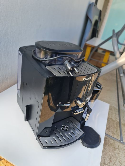 Krups display cu cana spumare lapte espressor expresor aparat cafea