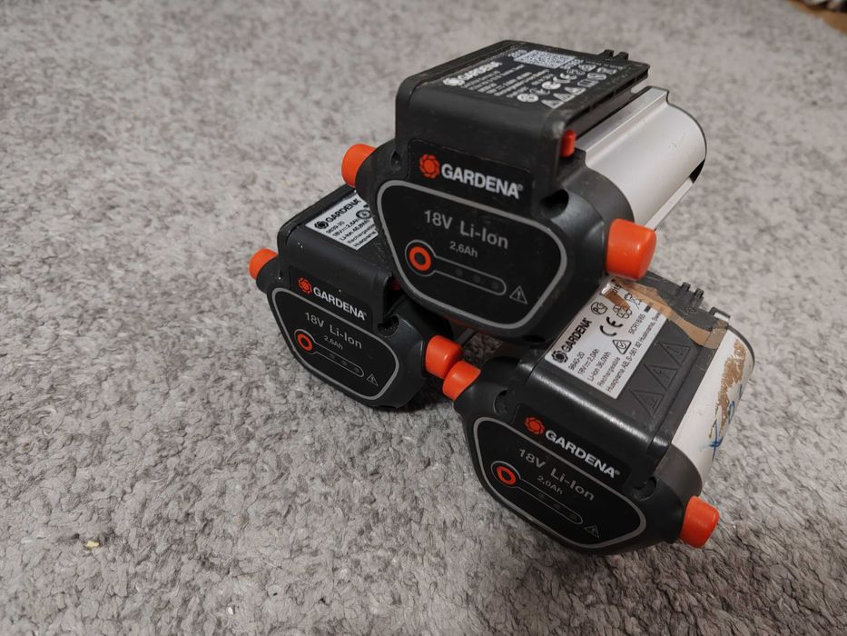 Baterii Gardena 9840-20 LI -ION 18v 2.6 Ah  DEFECTE