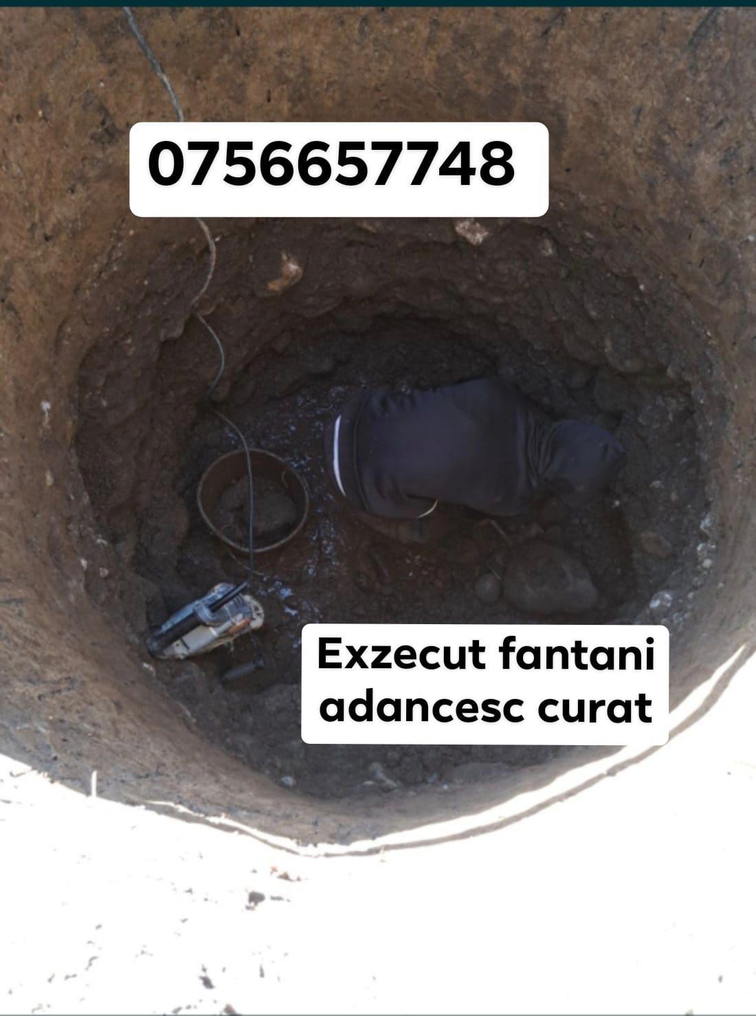 Denisipam puțuri curățim fintini