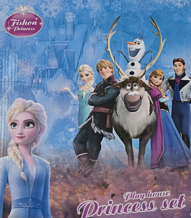 Дестка тоалетка и кукла Frozen