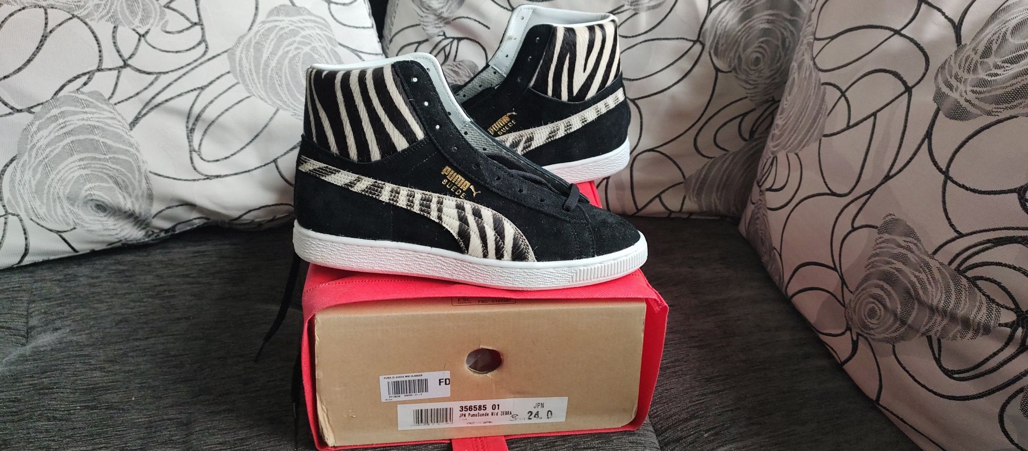 Кецове Puma suede zebra