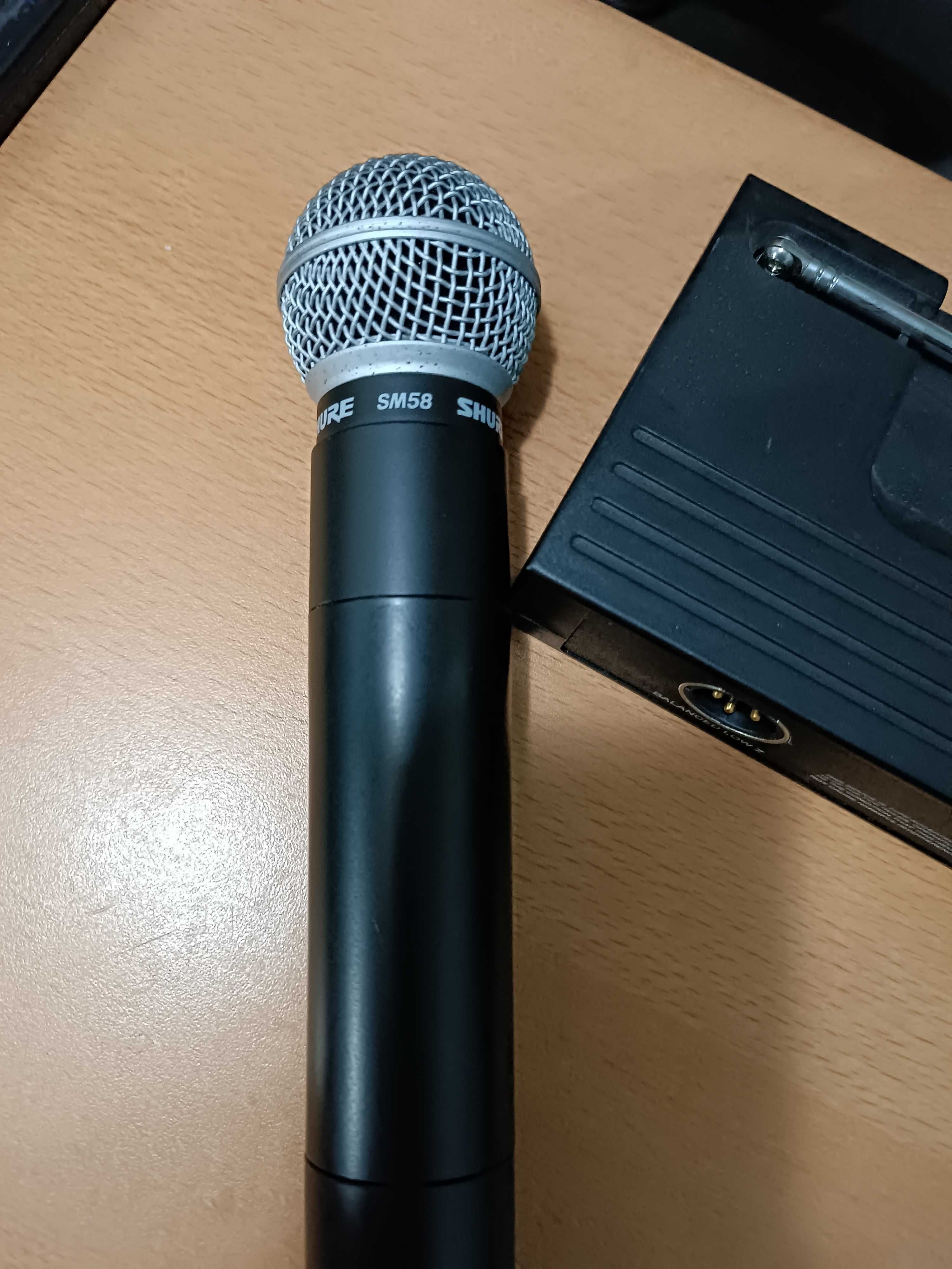 Микрофон Shure SM58 с ресивером Shure T4V.Оригинал.США