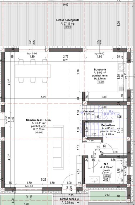 Casa P+E,de vanzare - Sanmartin,str Imp. Traian