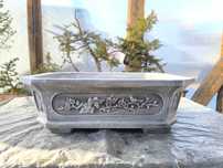 Vas beton, ghiveci beton bonsai XXL extra large, dimensiune mare