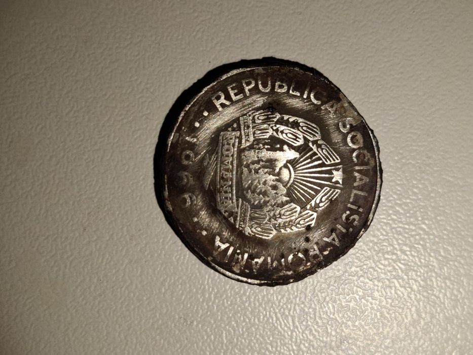 Moneda 3 lei 1966