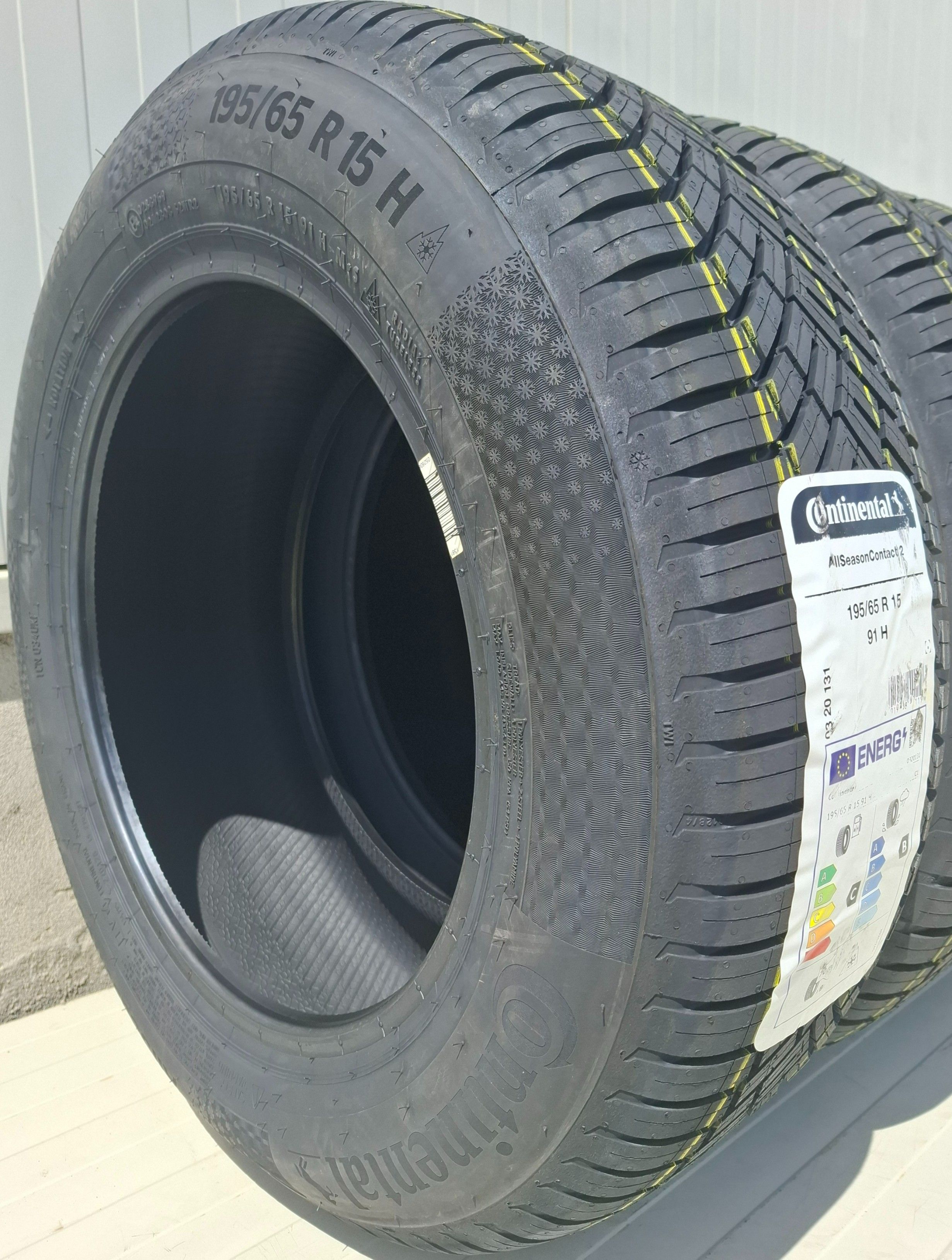 195/65 R15, 91H, CONTINENTAL AllSeasonContact 2,Anvelope mixte M+S