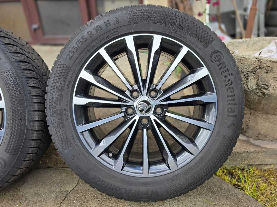 Jante Originale Skoda Kodiaq | Tiguan | Tarraco 18" Iarna sau Vara