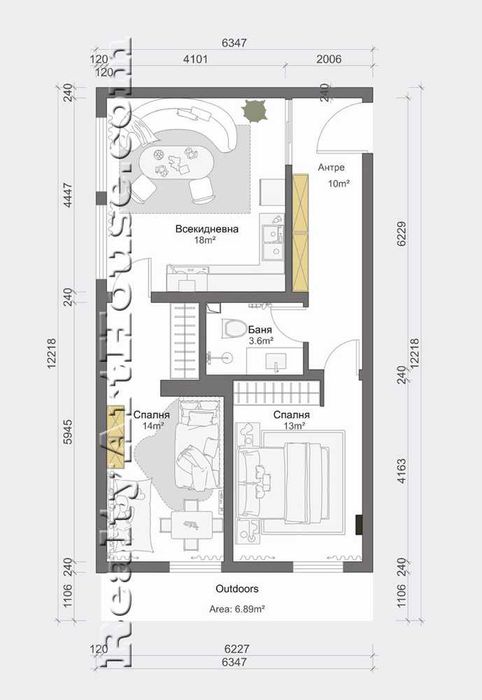 Продава се Двустаен апартамент в София, Овча купел - 86 кв.м за 1745 €/кв.м - Снимка #14