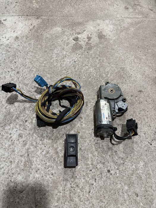 Проводка и моторчик на люк BMW e34