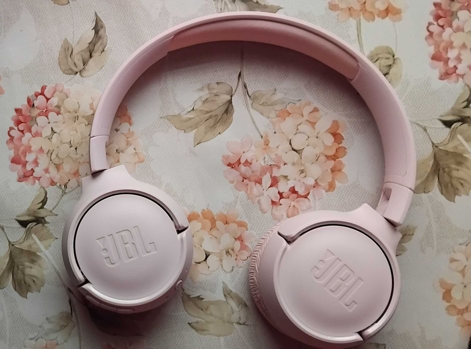 Casti audio on-ear JBL Tune 510, Bluetooth, Asistent vocal, Roz