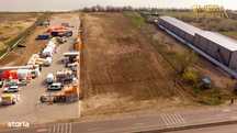 Teren la DN26 in sat Costi, Galati