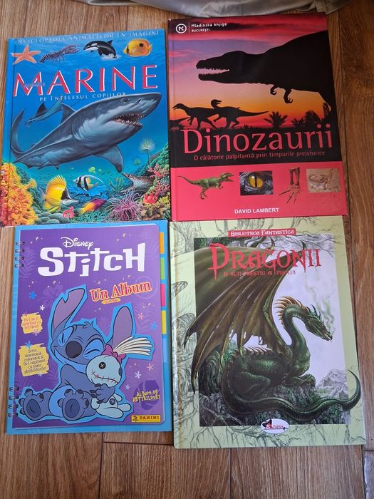Patru cartii pentru copii Stitch