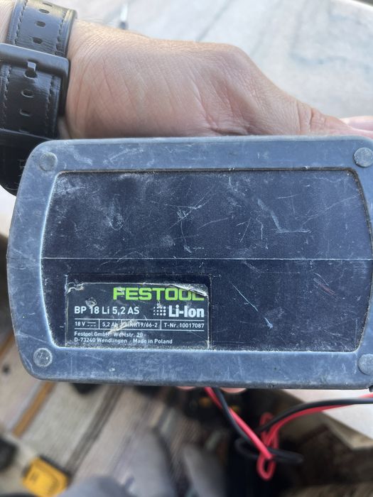 Baterie festool , led defect
