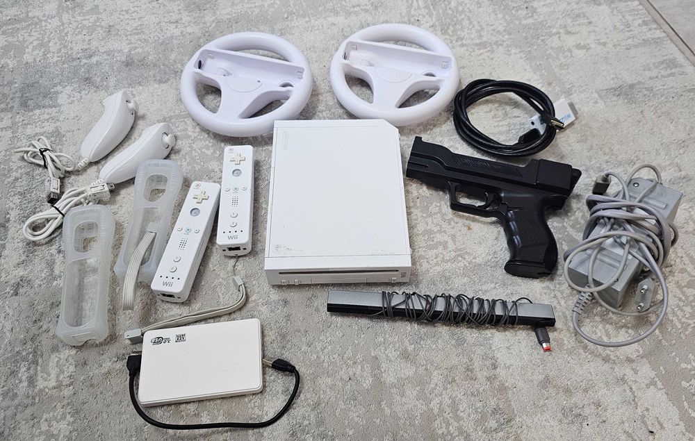 Nintendo Wii modat - 380 jocuri