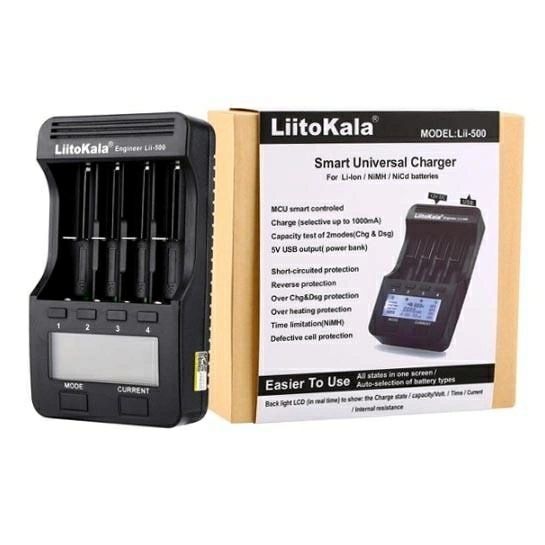Liito-Kala Lii-500 Engineer - универсальное зарядное устройство