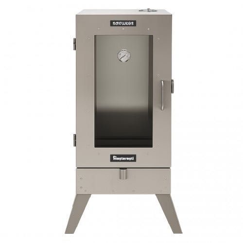 Afumătoare carne din tablă zincată cu geam Savuros 40,6×36,4×103,8 cm