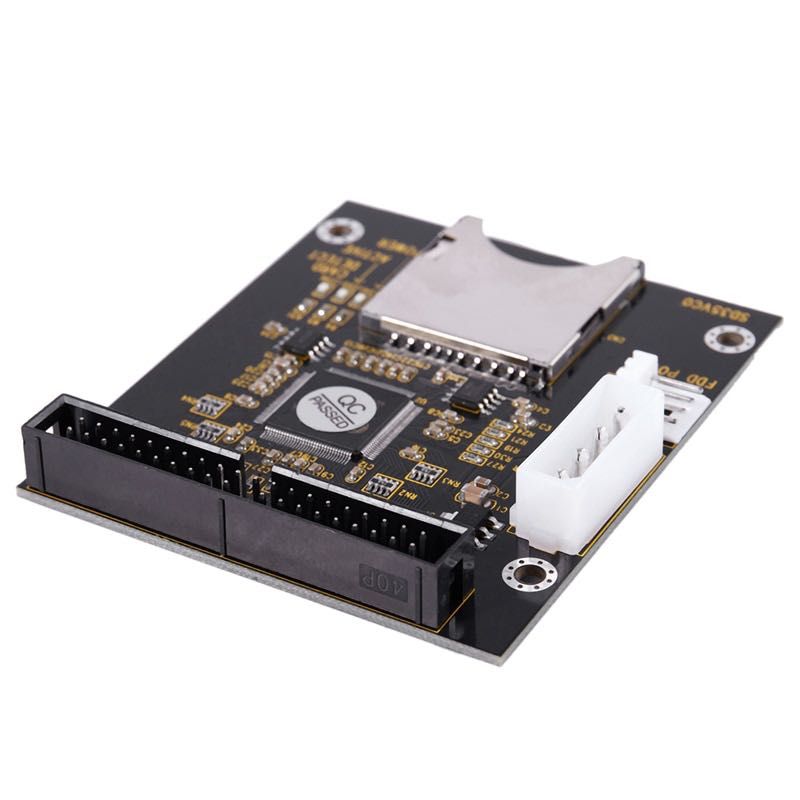 Adaptor Card SD / SDHC / SDXC la IDE 3.5" 3.5 Inch 40 Pin cod 119