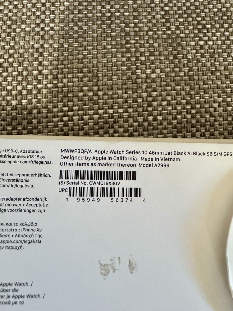 Apple Watch Series 10 (GPS) 46 мм
