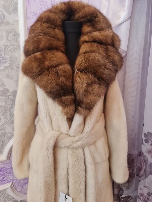 Норковая шуба,изумительная,Шикарная,"плюшевая красавица фирмы "DI CARA