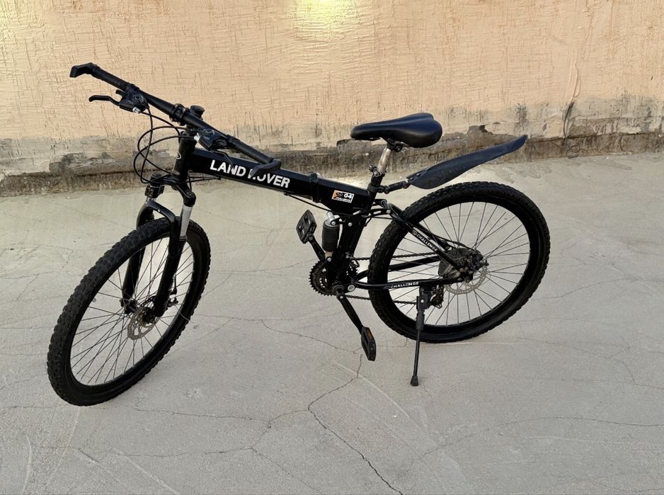 Продам велосипед Land Rover (черный, б/у)
