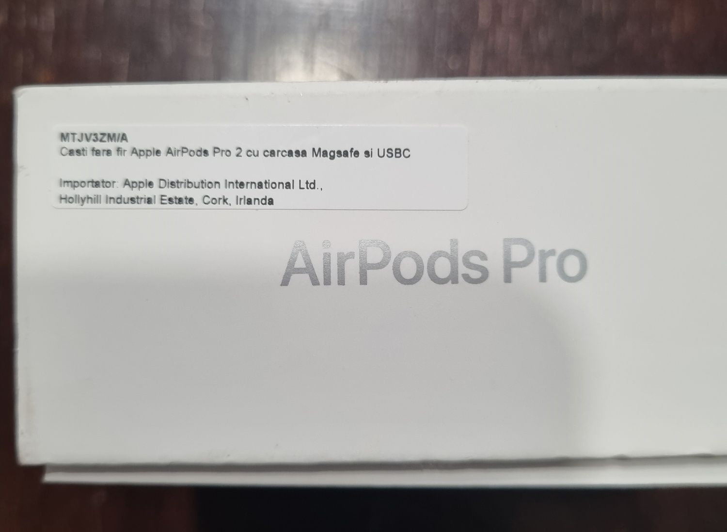 Apple AirPods Pro 2nd originale.
Casti Wireless Apple AirPods Pro 2nd