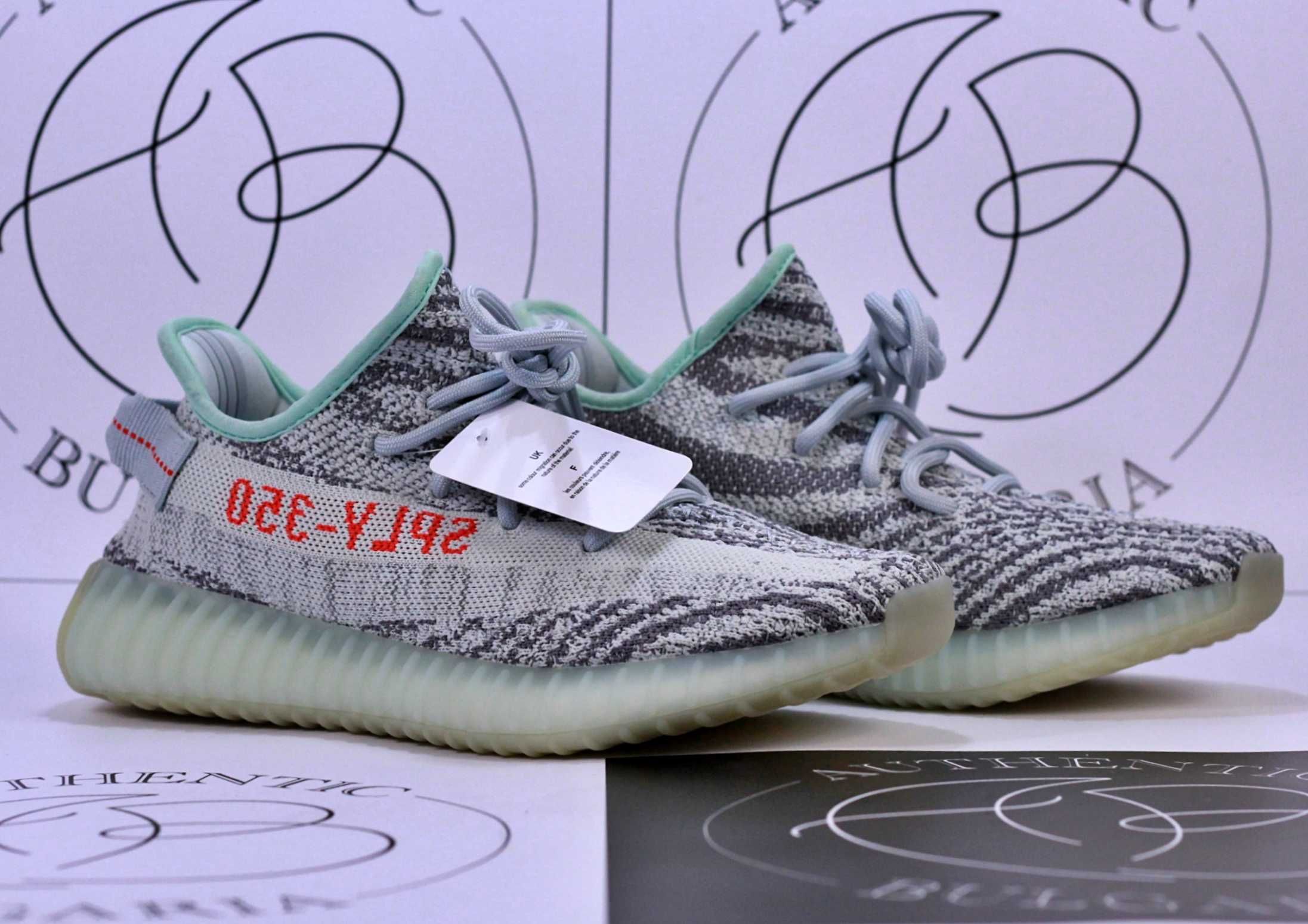 Adidas Yeezy Boost 350 Black Reflective Abez Beluga Carbon Blue Tint