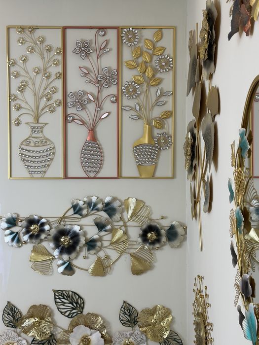 Качественные, современные и роскошные металлические декоры.