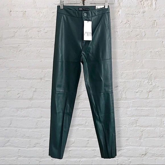 Клин от еко кожа ZARA