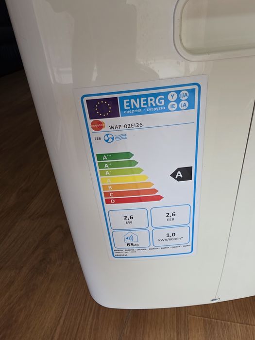 Aparat de aer condiționat portabil Equation 2.6 kW – funcțional