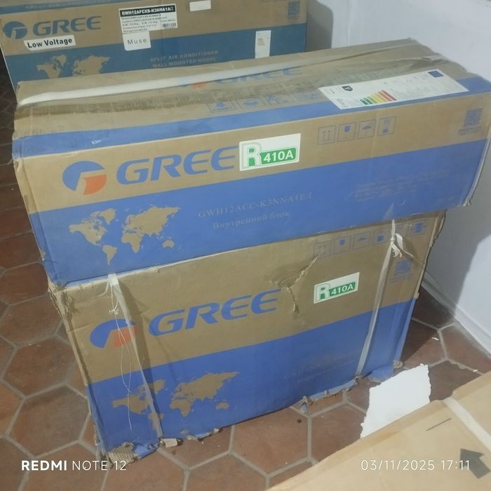 Кондиционер Gree feyri 12 lovvoltage
