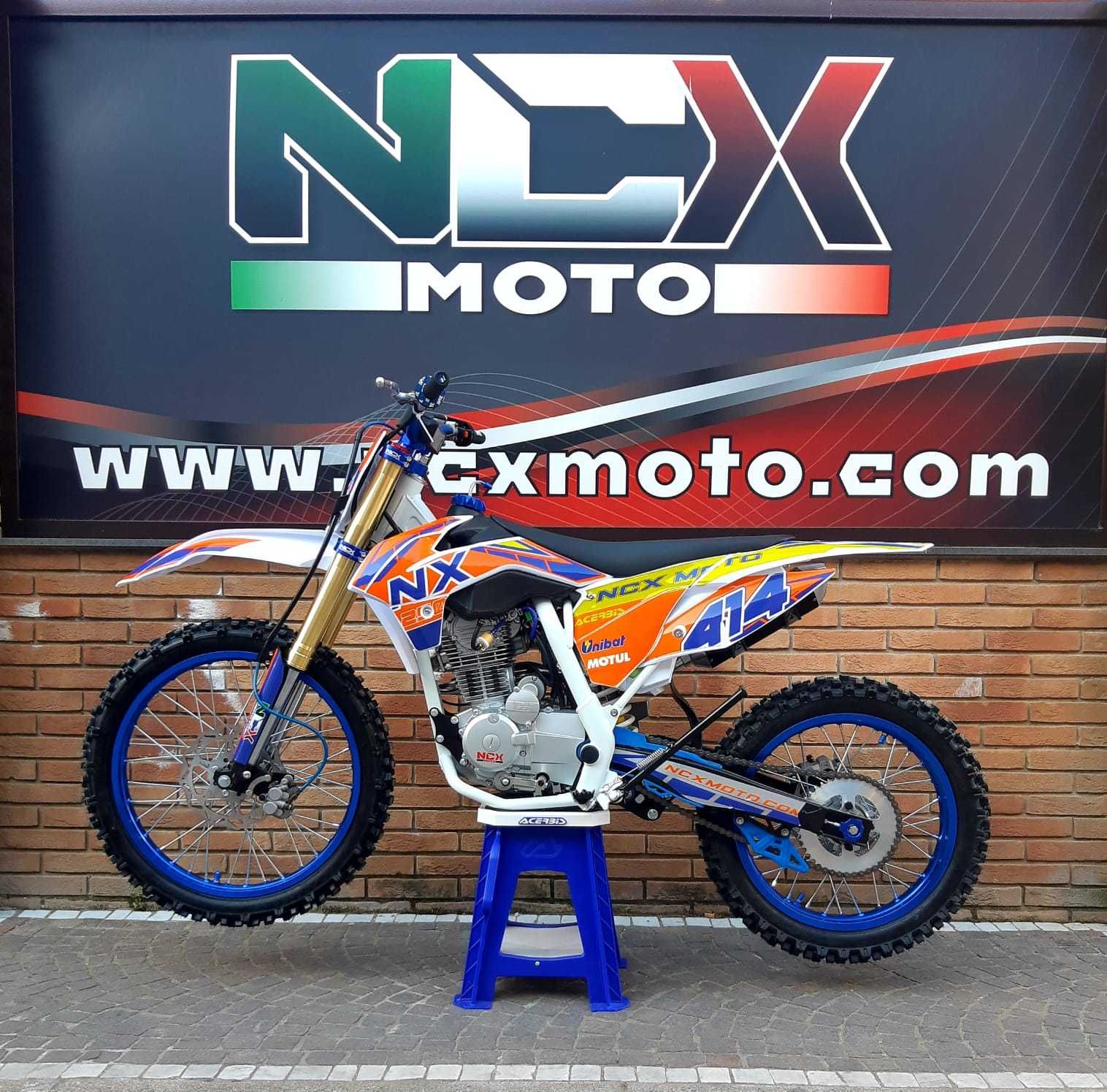 Motocicleta NCX 250 21/18" 250cc 4T benzina alb