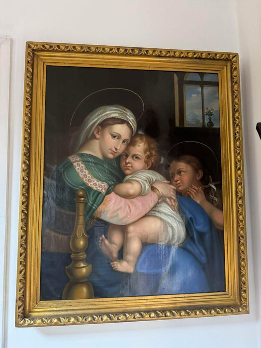 Tablou cu Maica Domnului si pruncul