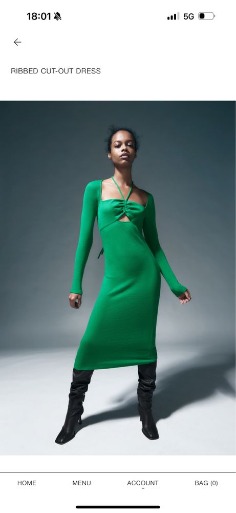 Рокля на Бг марка Organza Luxury С размер и рокля Zara С размер