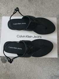 Черни сандали Calvin Klein 37