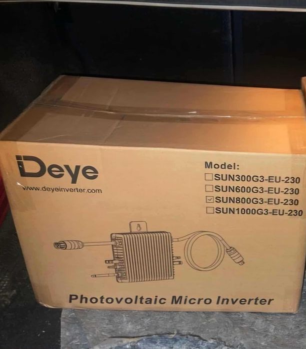 Micro Inverter Deye pentru Panouri Solare,800W