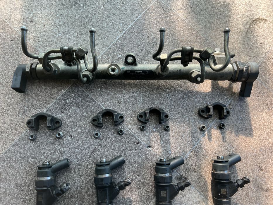 Injector Bmw 320d E46 150CP 2.0d M47 Rampa Injectie Senzor Presiune