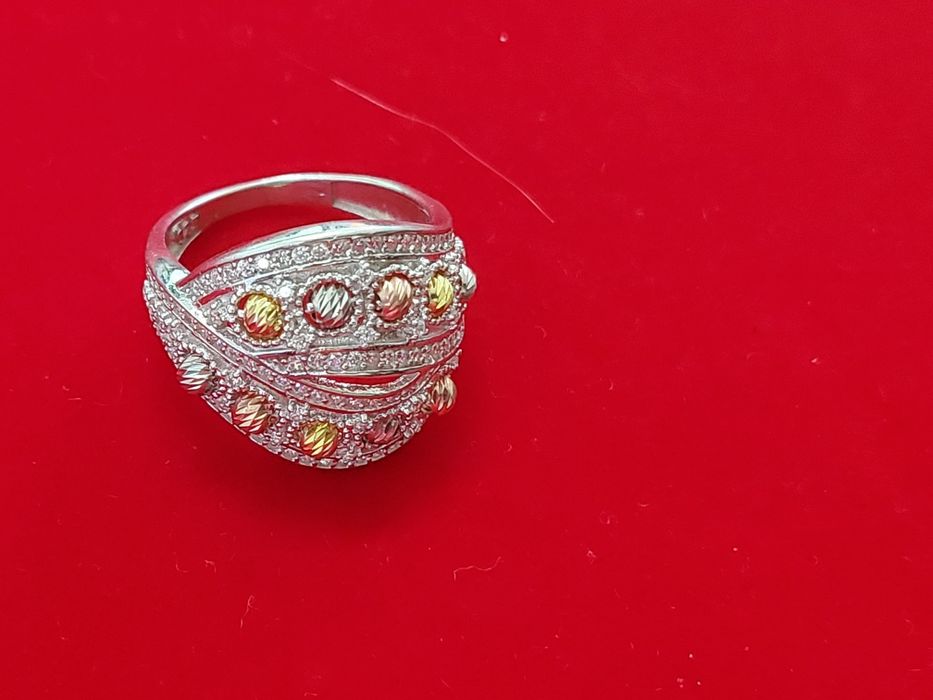 Ag13, inel argint 925, nou/marcat, antistres