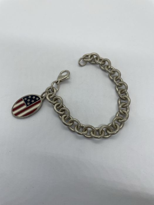 Bratara Tiffany steag Sua din argint