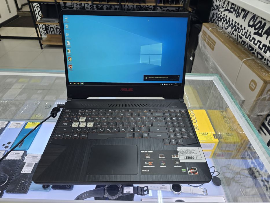 Ноутбук Asus Tuf Ryzen 5 3550H озу 8gb ssd512gb Gtx1650