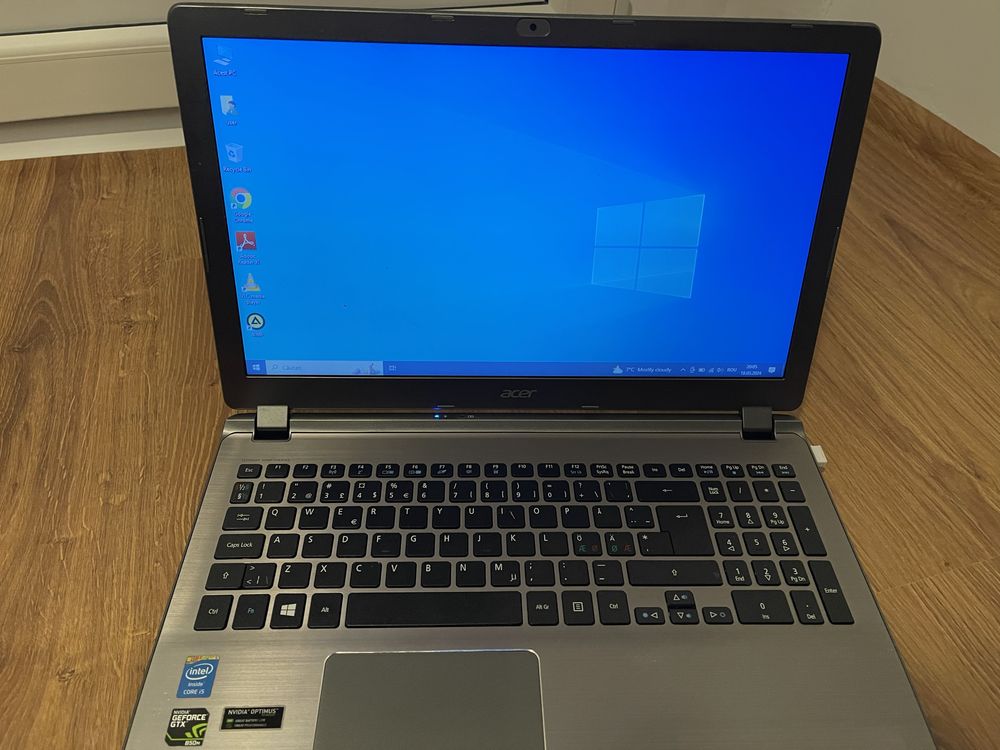 Laptop Acer aspire v5